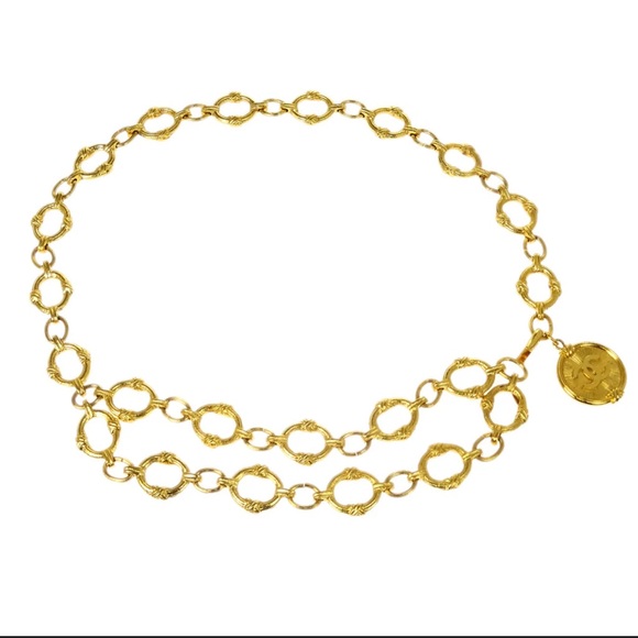Chanel Medallion Chain Belt - Picture 1 of 8